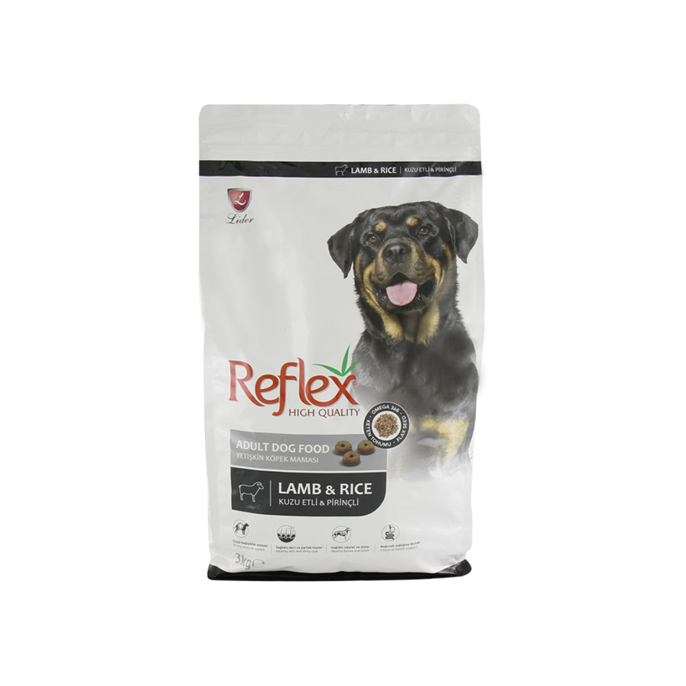 غذا خشک سگ، رفلکس سگ بالغ