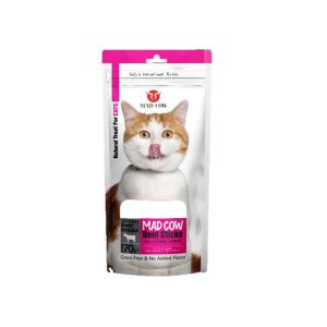 تشویقی گربه مدکو با طعم گوشت