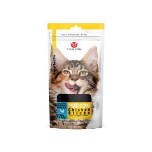 تشویقی گربه مدکو با طعم مرغ