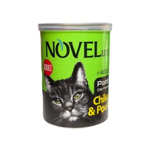 کنسرو گربه نوول با طعم گوشت پرندگان