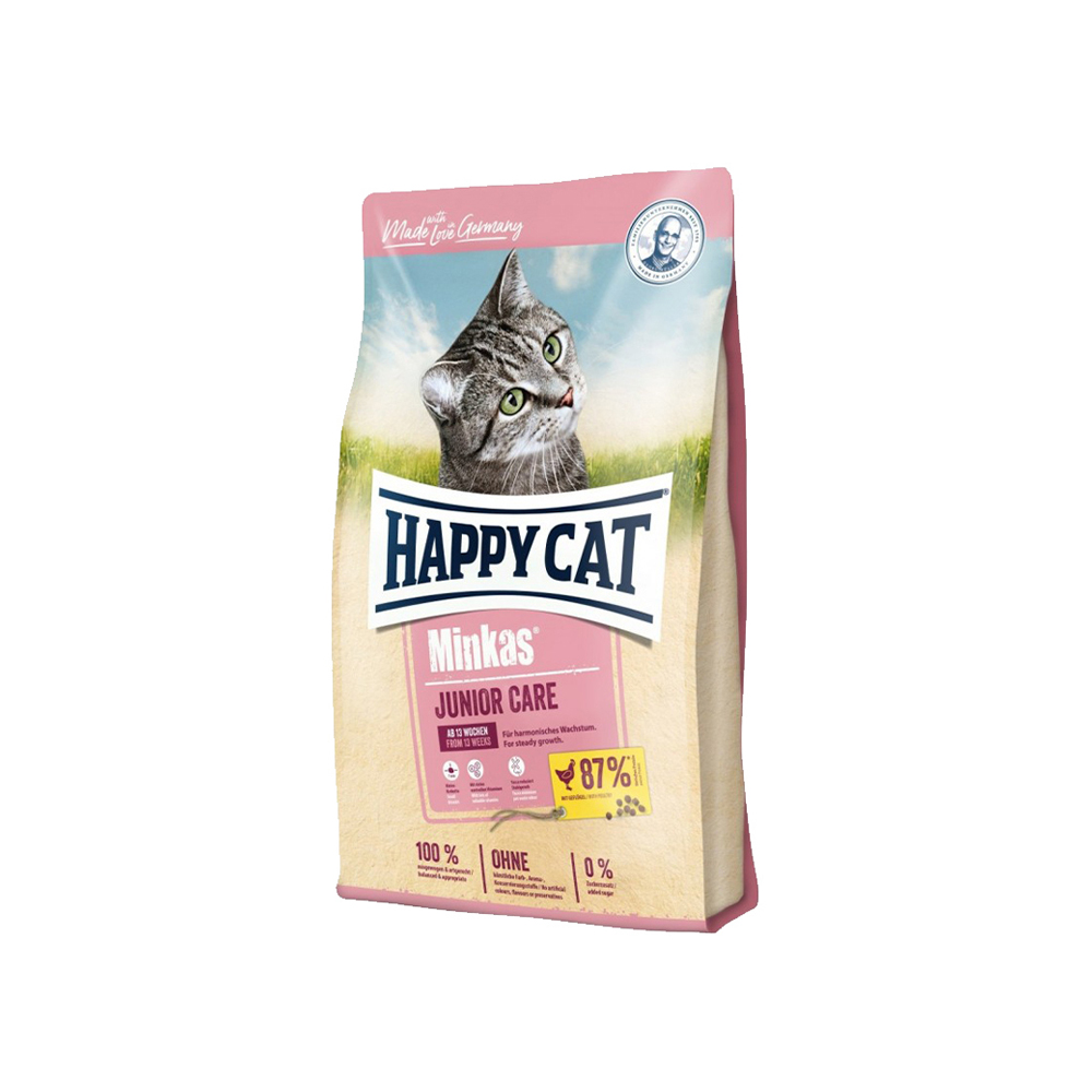 غذا خشک هپی کت مینکاس، جونیور