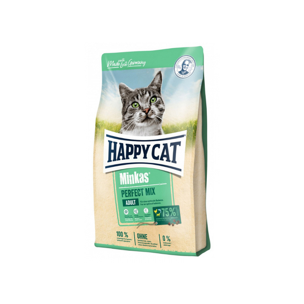 غذا خشک هپی کت مینکاس، میکس