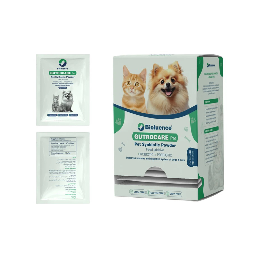 پودر سین بیوتیک حیوانات خانگی بایولوئنس گتروکر