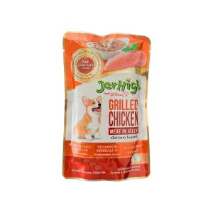 پوچ سگ جرهای با طعم مرغ کبابی