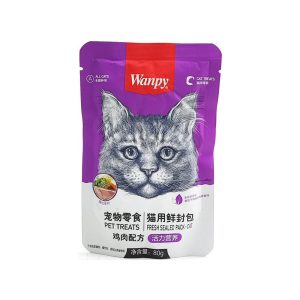 پوچ گربه ونپی با طعم مرغ و سبزیجات