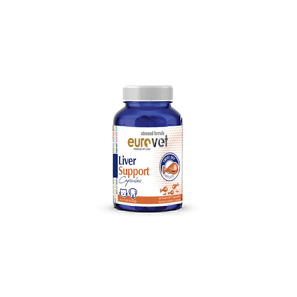 کپسول مکمل تقویت کننده کبد حیوانات یورووت