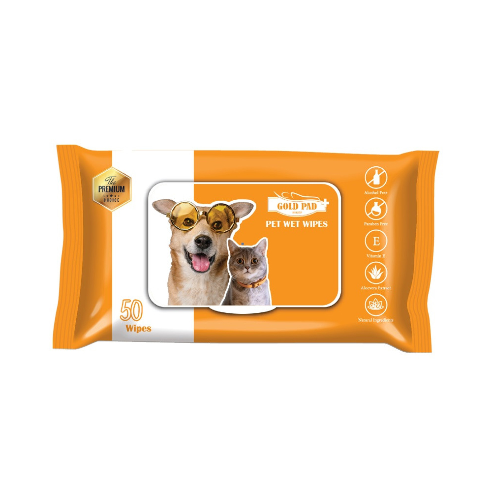 دستمال مرطوب پاکتی گلد پد