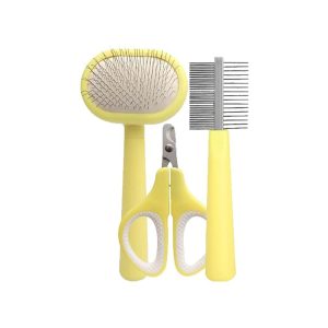 پت شاپ آلفا – برس، گره باز کن و ناخن گیر سگ و گربه Beauty Kit