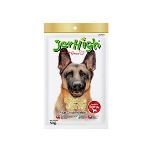 پت شاپ آلفا - تشویقی سگ جرهای با طعم مرغ، مدل Jerky